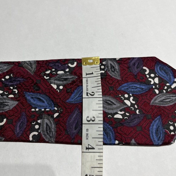 Executive Collection Mens Tie multicolor 58" inch made in usa C-7 - Picture 6 of 6